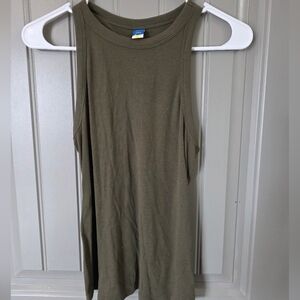 Old Navy Ultralite Womans XS Green Racerback Tank Top Athletic